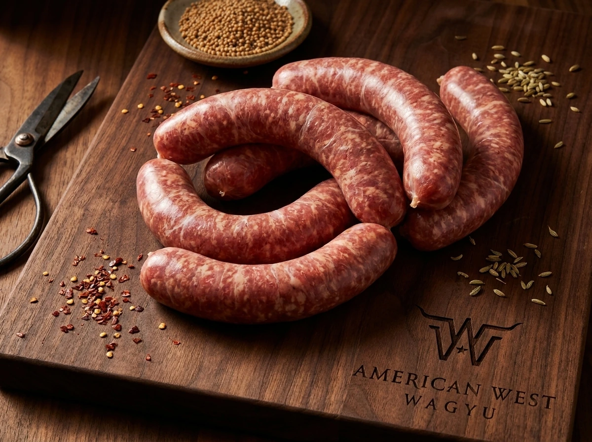 Custom Sausage — American West Wagyu