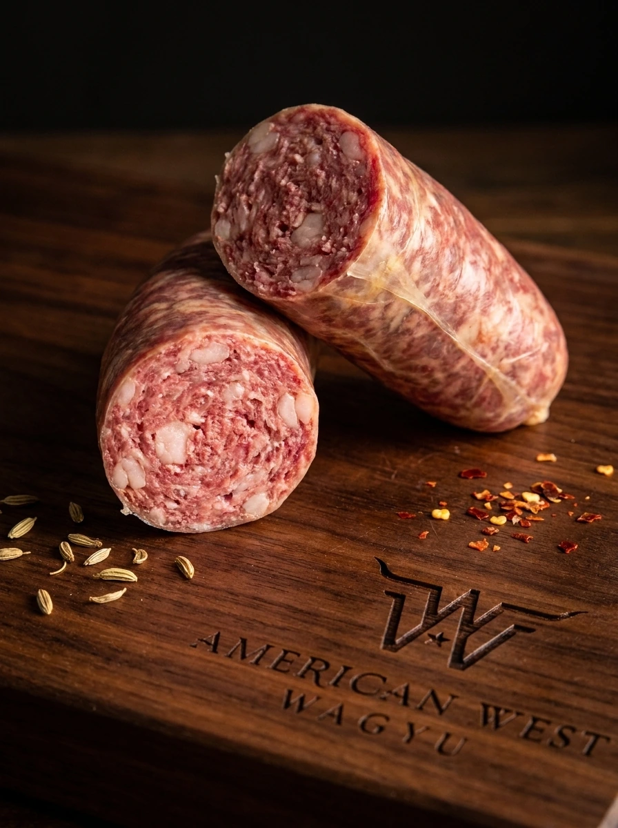 Sausage Primal Detail — American West Wagyu