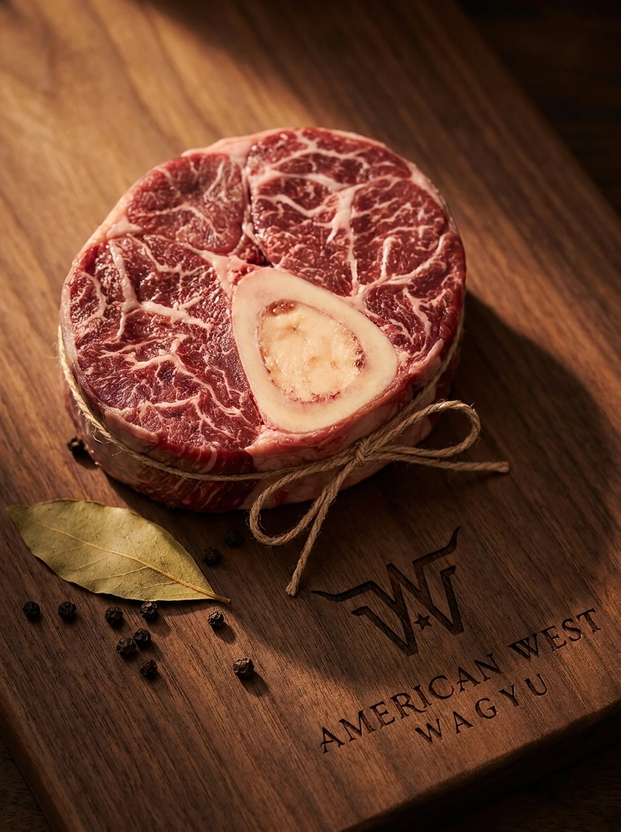 Shank Primal Detail — American West Wagyu